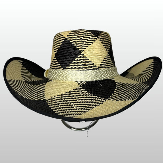 Sombrero Costeño Blanco y negro